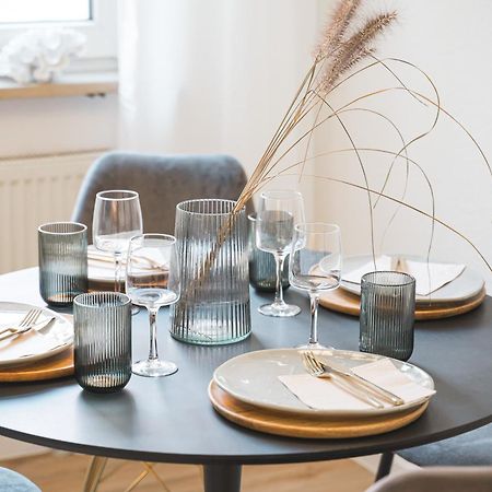 Helle Zentrumsnahe Familienfreundliche Ferienwohnung フェルバッハ エクステリア 写真