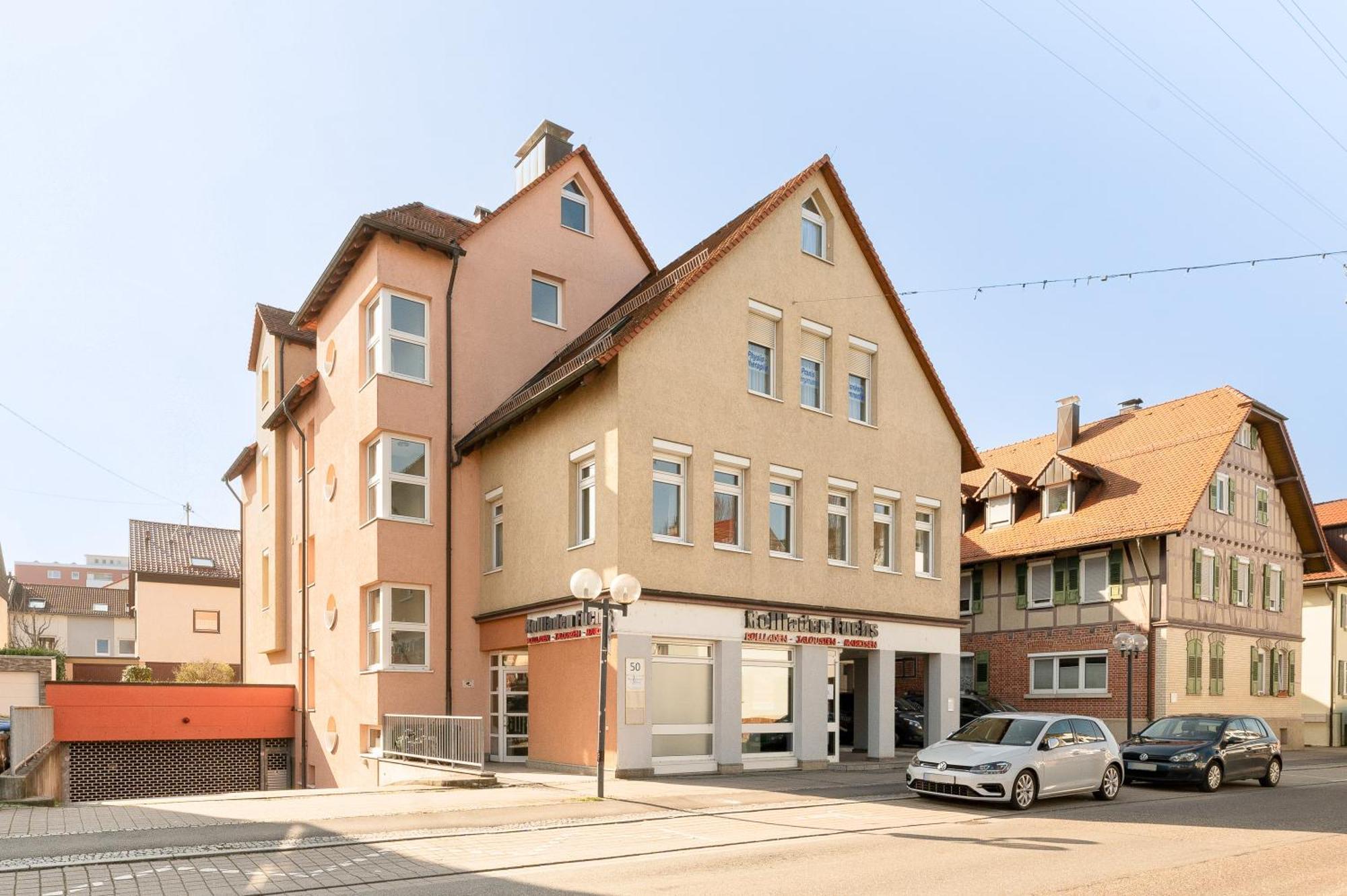 Helle Zentrumsnahe Familienfreundliche Ferienwohnung フェルバッハ エクステリア 写真